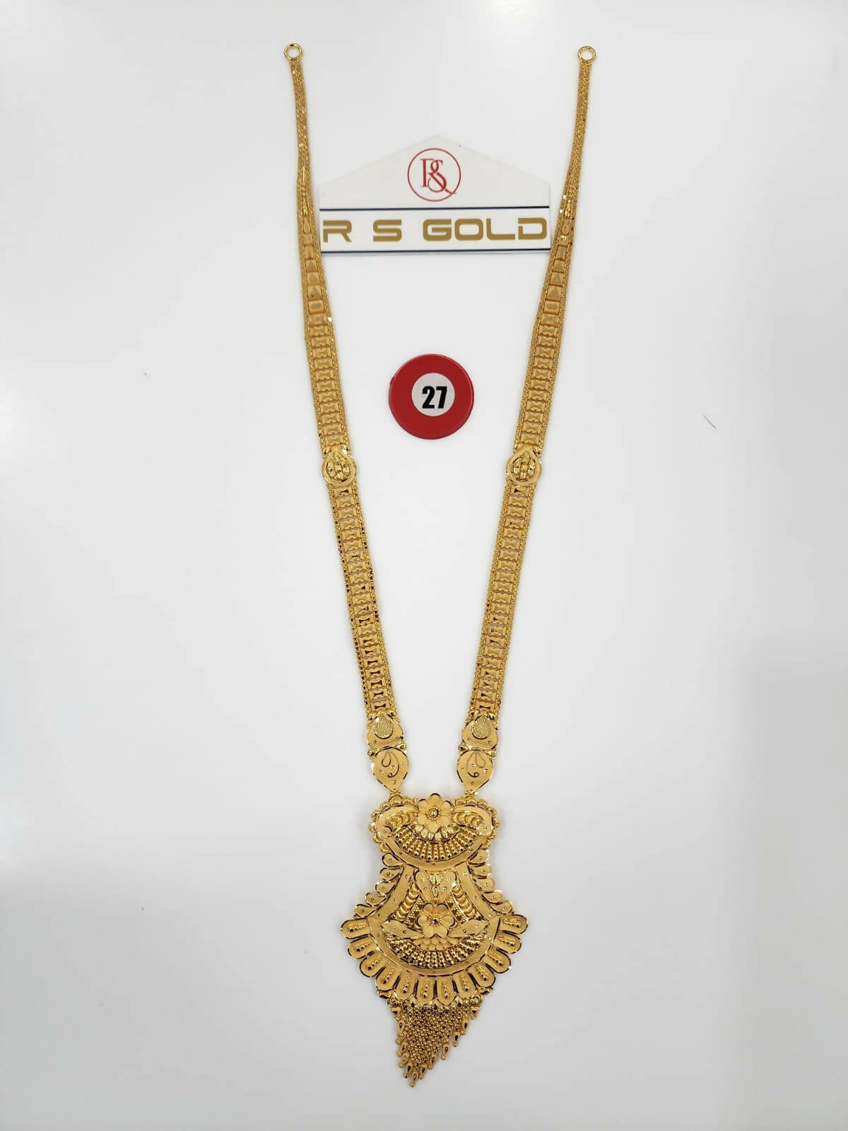 Gold Long Set Sarafa Bazar India