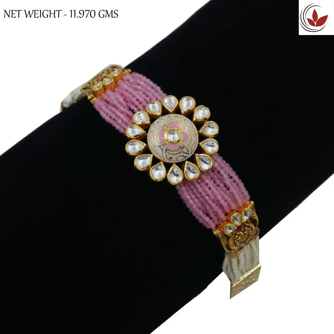 Kundan Antique Ladies Bracelet Sarafa Bazar India