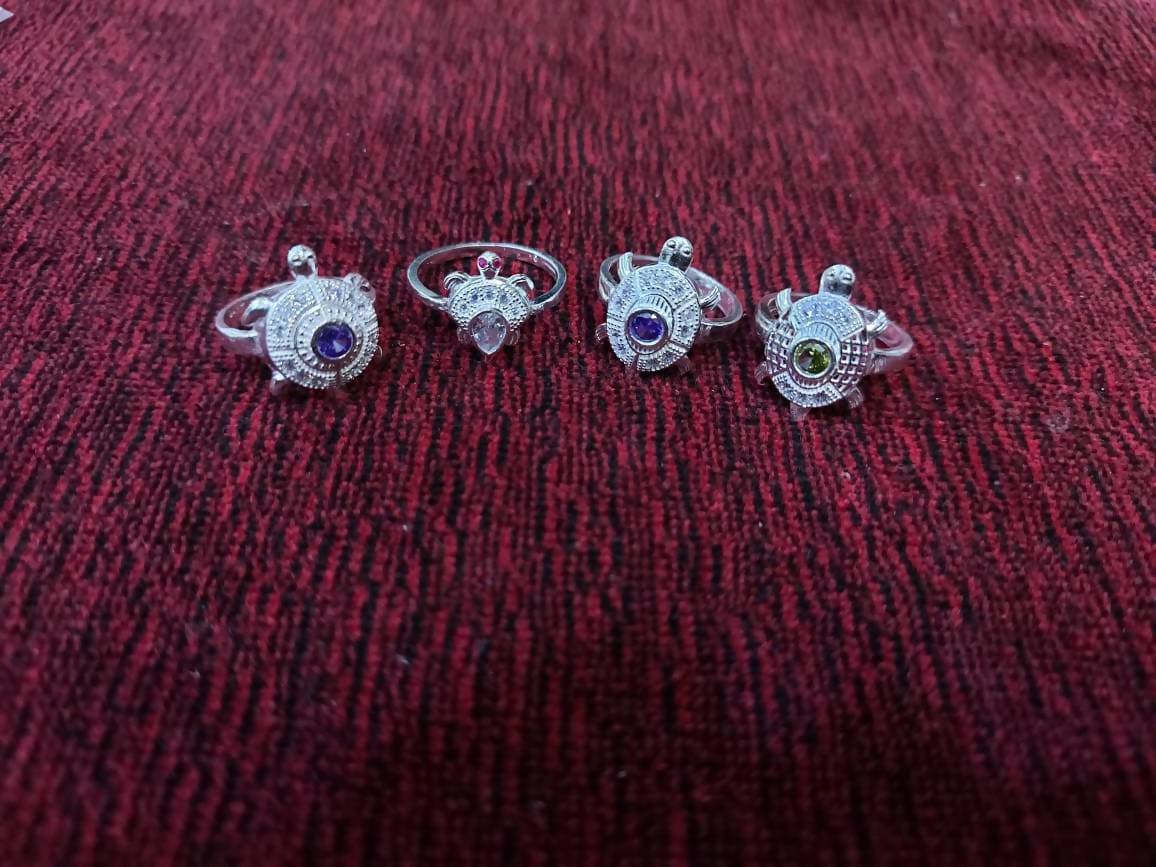 Silver Kachua Ring Sarafa Bazar