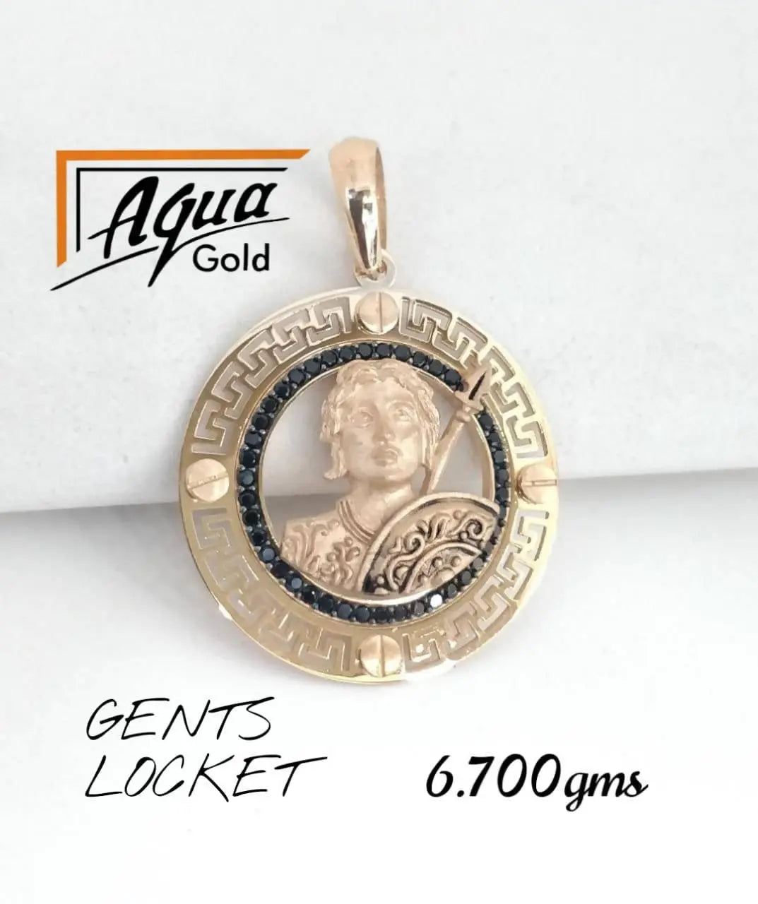 Italian Rose Gold Gents Lockets Sarafa Bazar