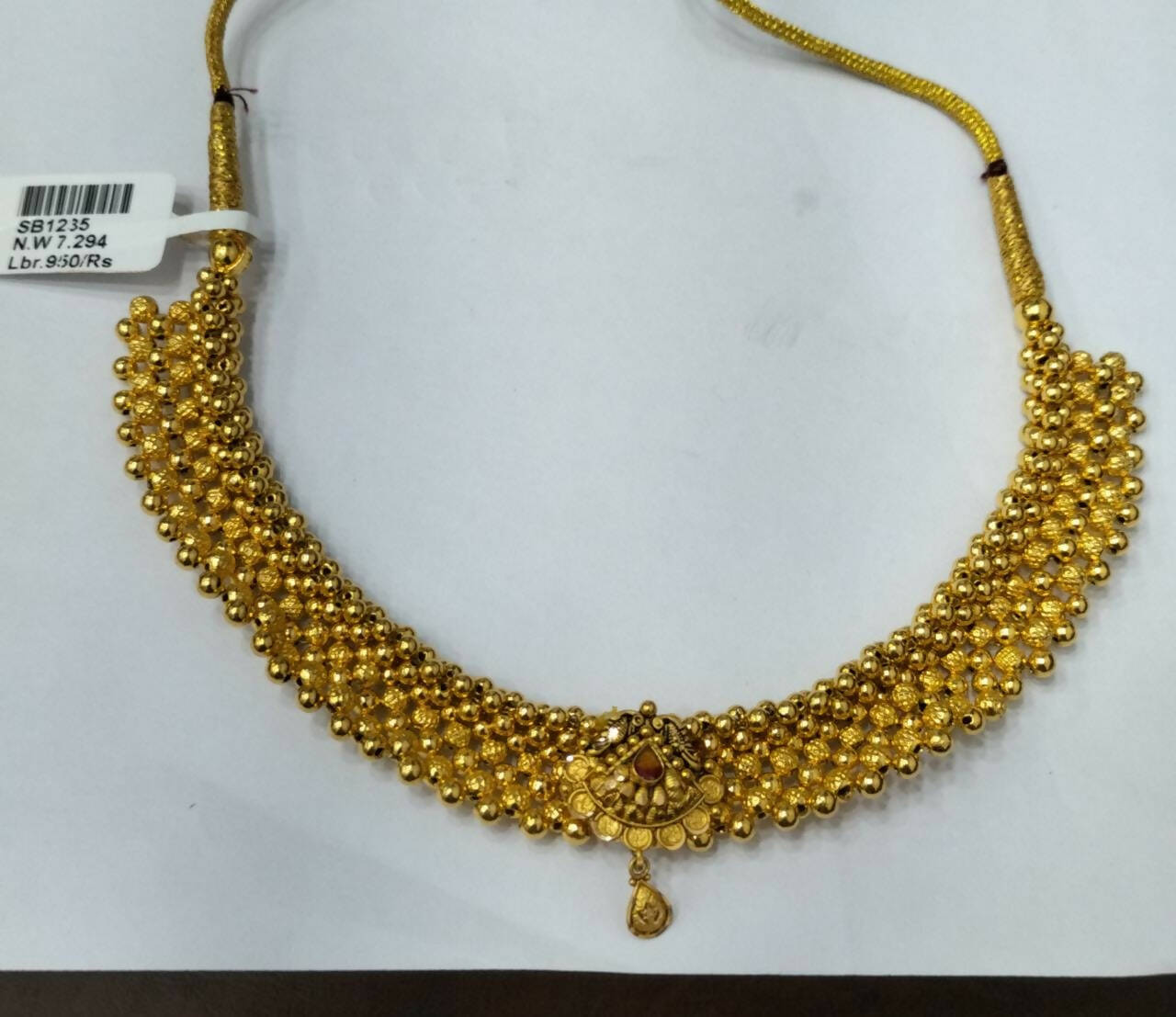 Light Weight Ghalsari Necklace Sarafa Bazar India