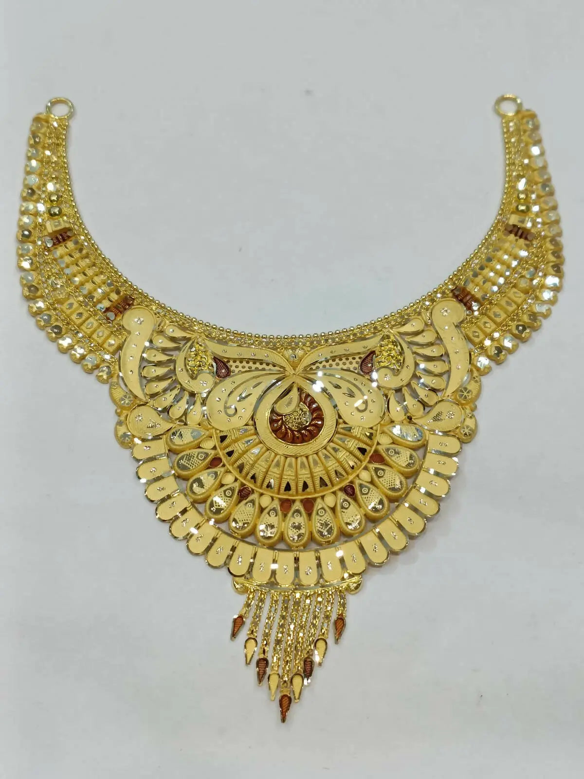 Gold Necklace Sarafa Bazar India