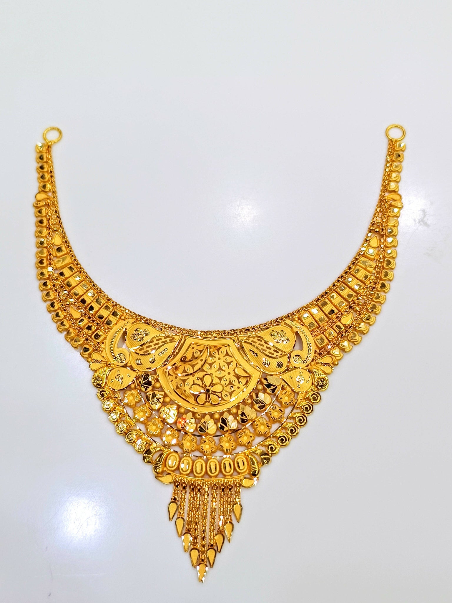 Gold Necklace Sarafa Bazar India