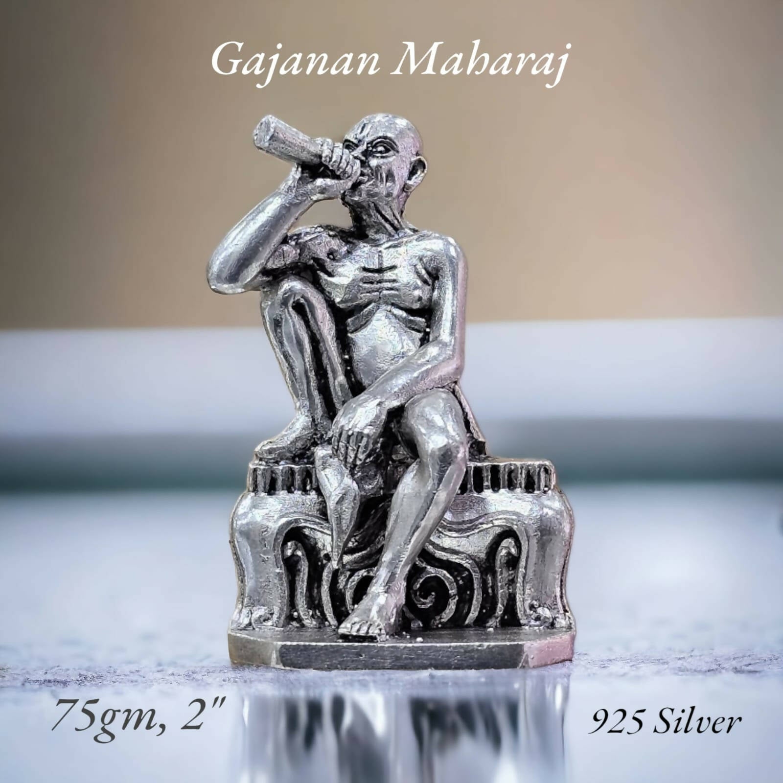 925 Silver Gajnan Maharaj Sarafa Bazar India
