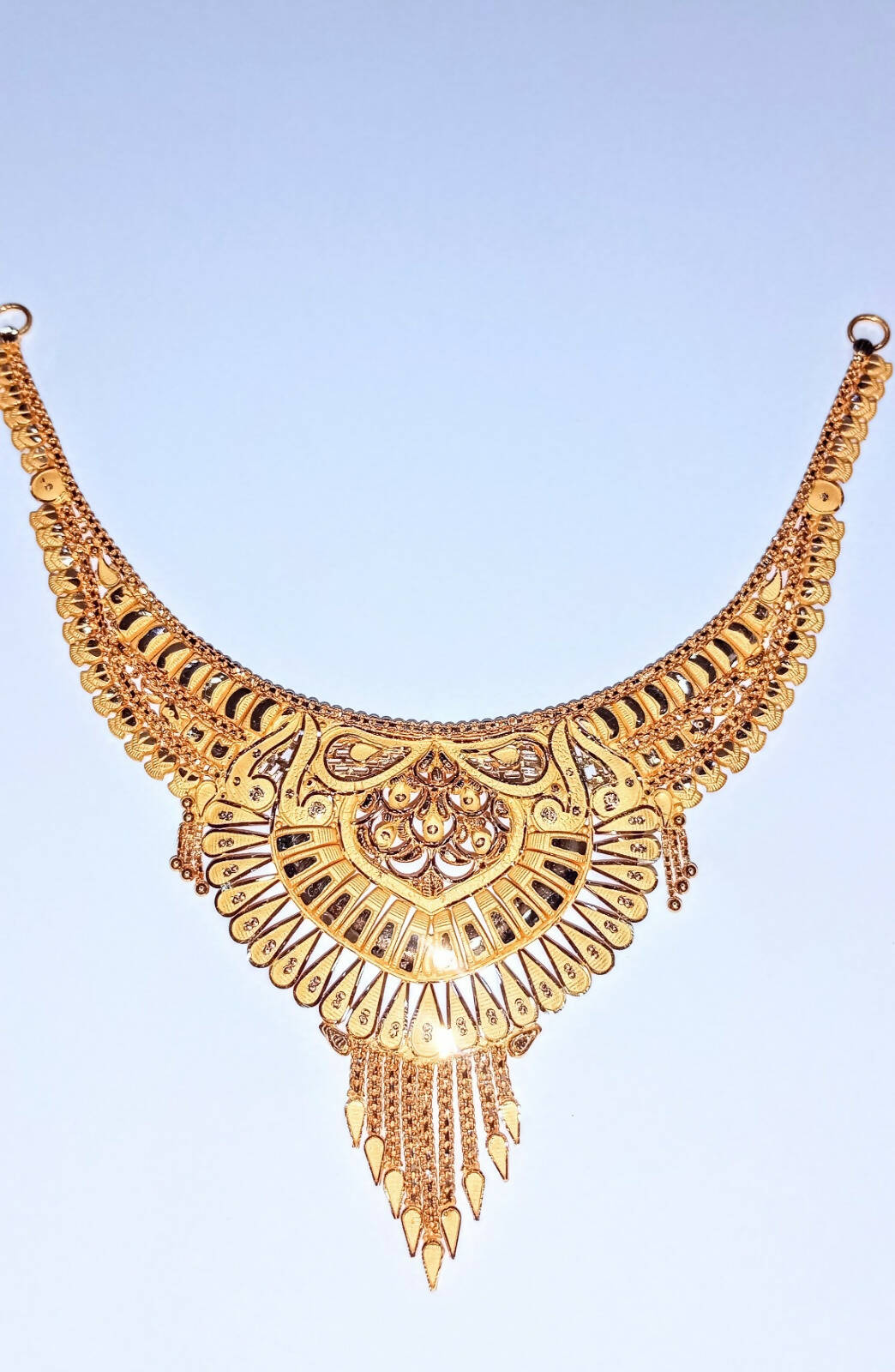 Gold Necklace Sarafa Bazar India