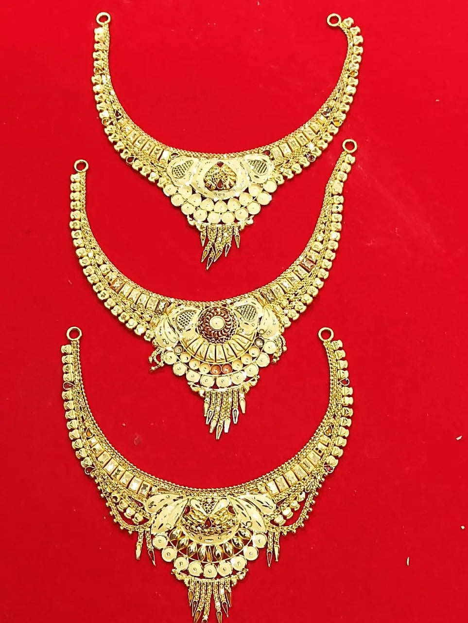 Gold Necklace Sarafa Bazar India