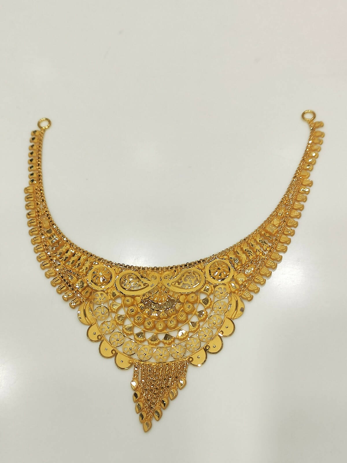 Gold Necklace Sarafa Bazar India