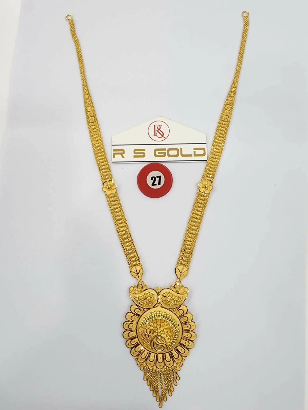 Gold Long Set Sarafa Bazar India