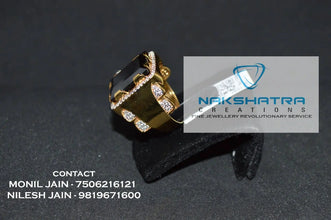 CZ Casting Gents Ring Sarafa Bazar India