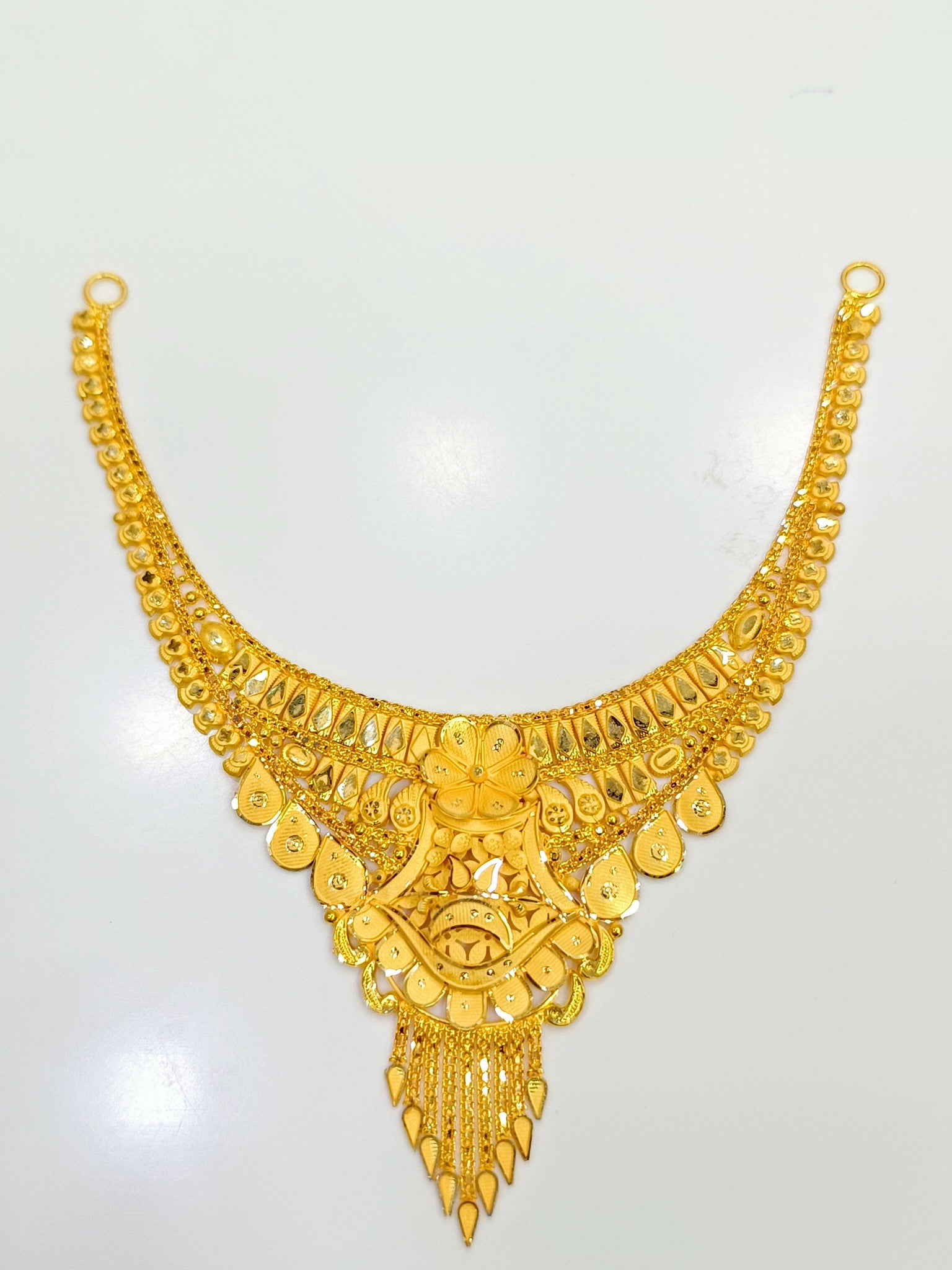 Gold Necklace Sarafa Bazar India