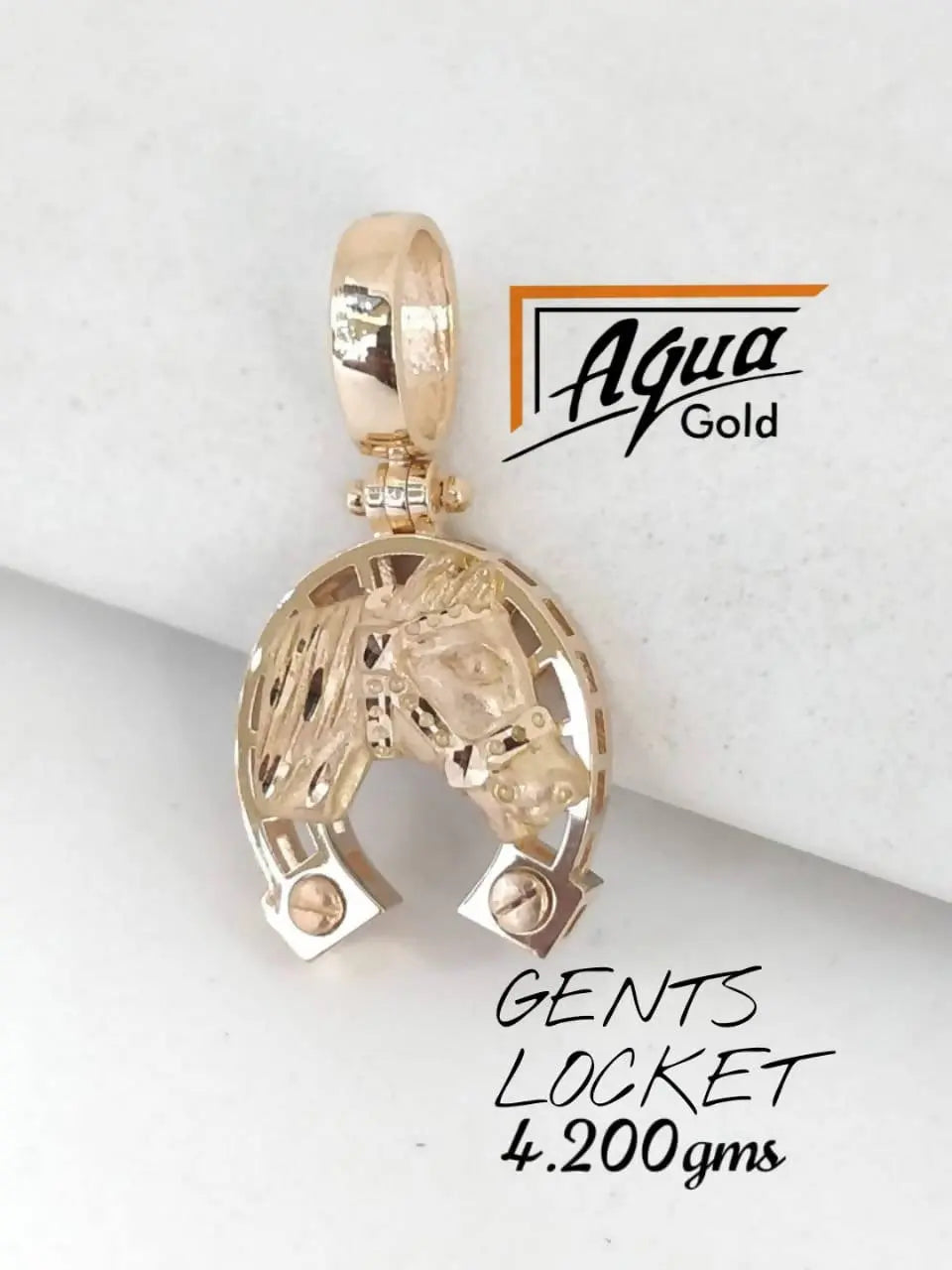 Italian Rose Gold Gents Lockets Sarafa Bazar