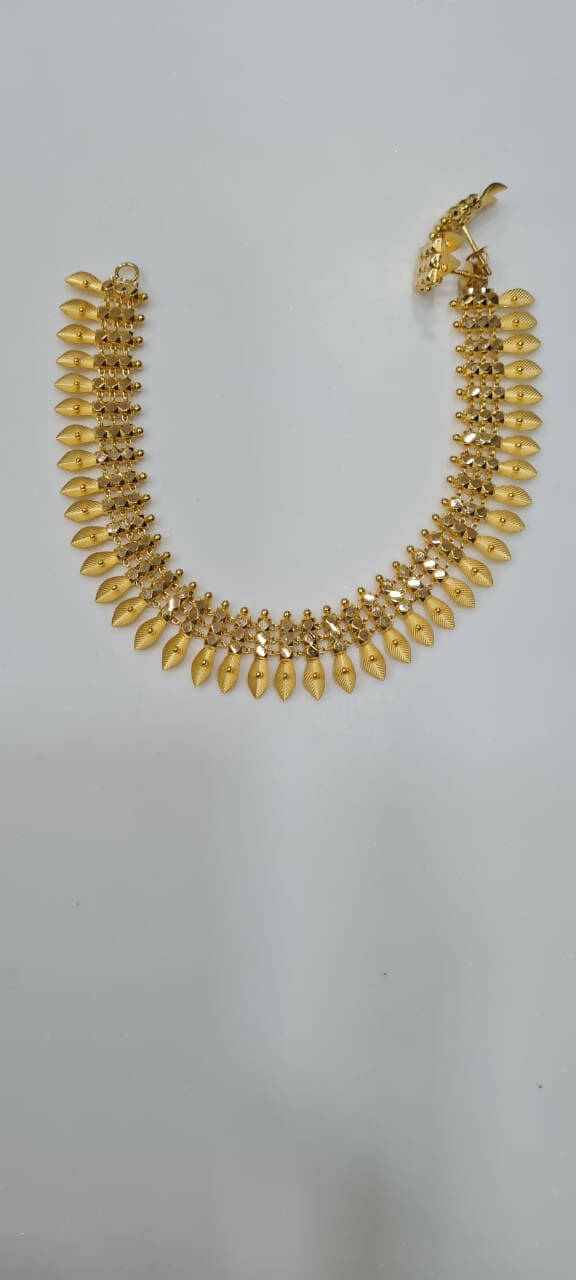 Gold Necklace Sarafa Bazar India