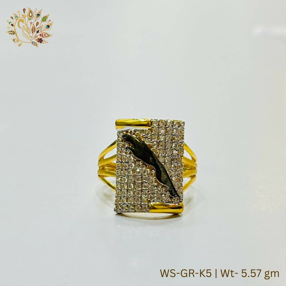 WS-GR-K-5 - Micro Gents Rings Sarafa Bazar India