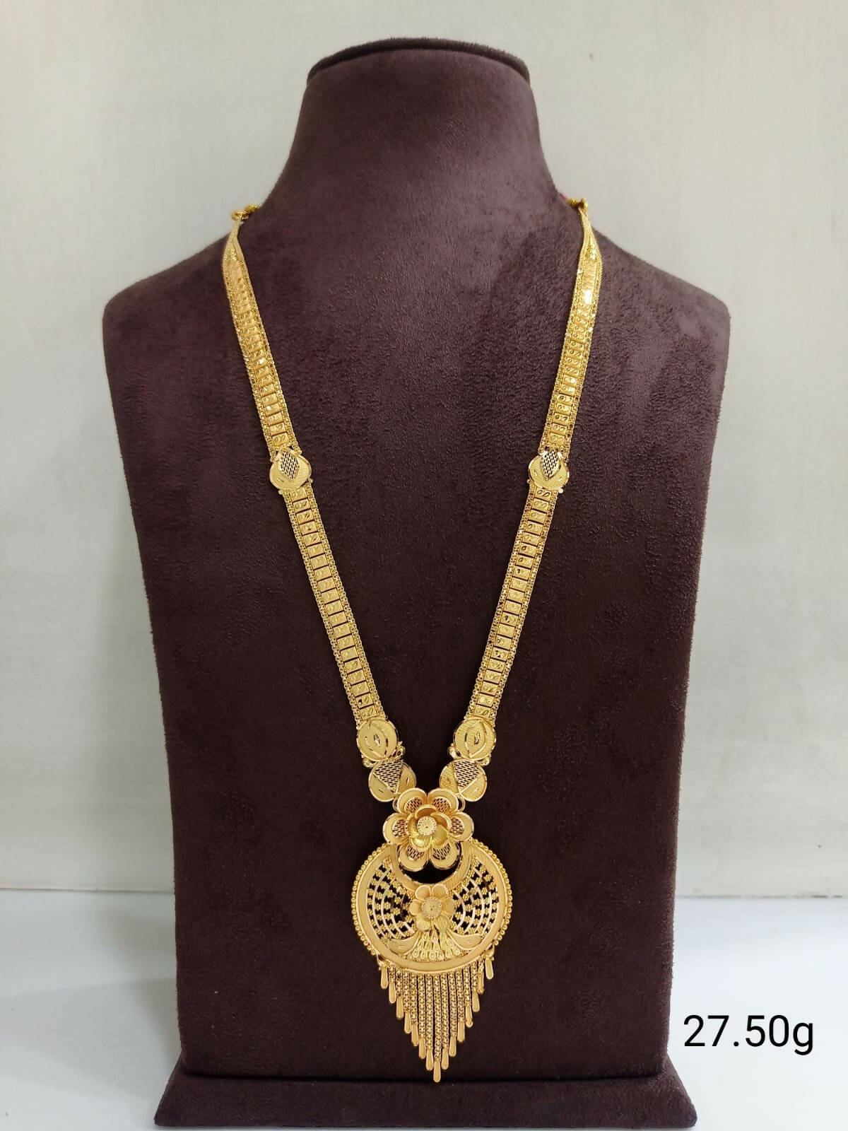 Gold Long Set Sarafa Bazar India