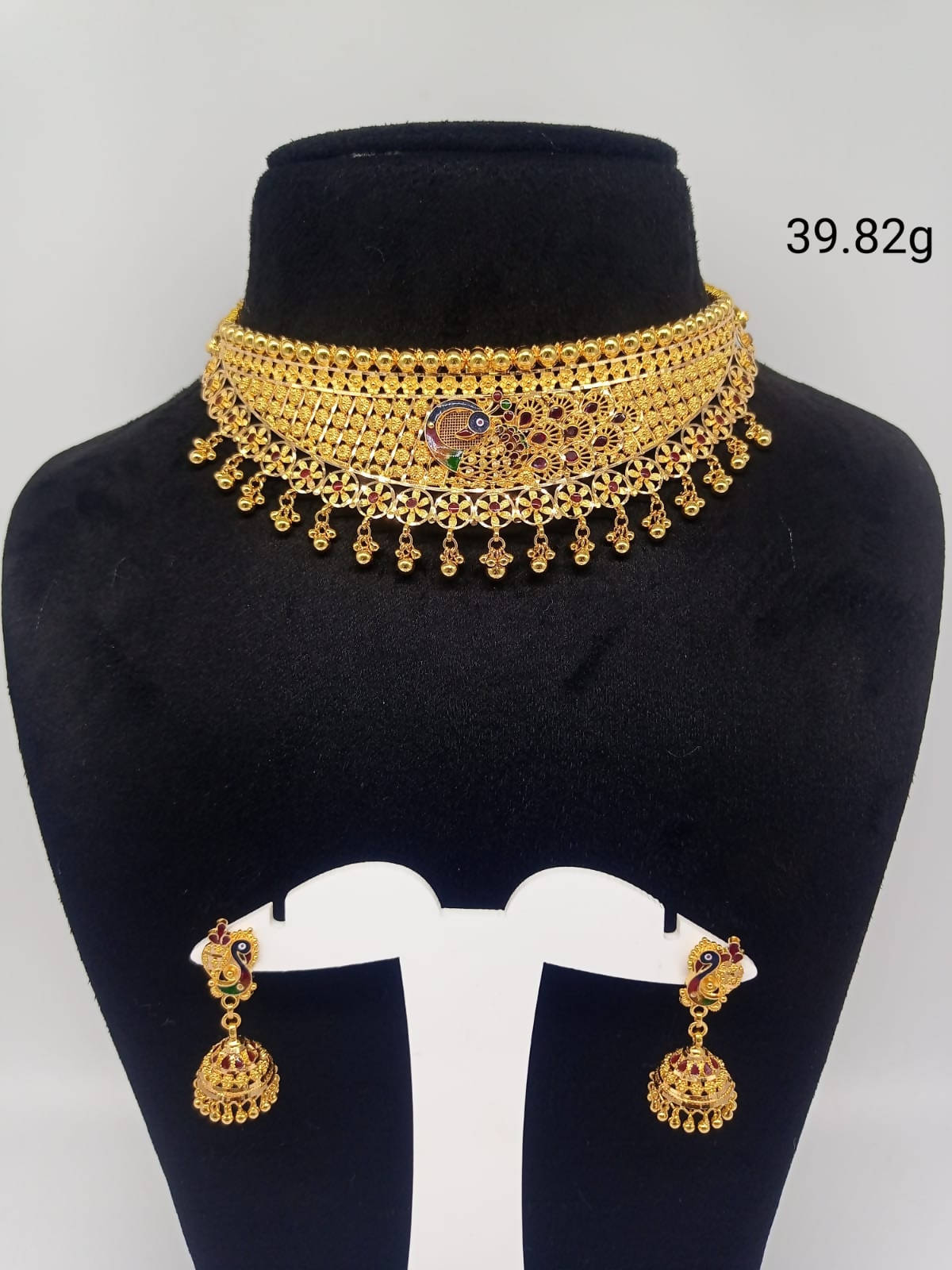 Gold Choker Sarafa Bazar India