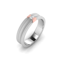 Diamond Studded Couple Bands