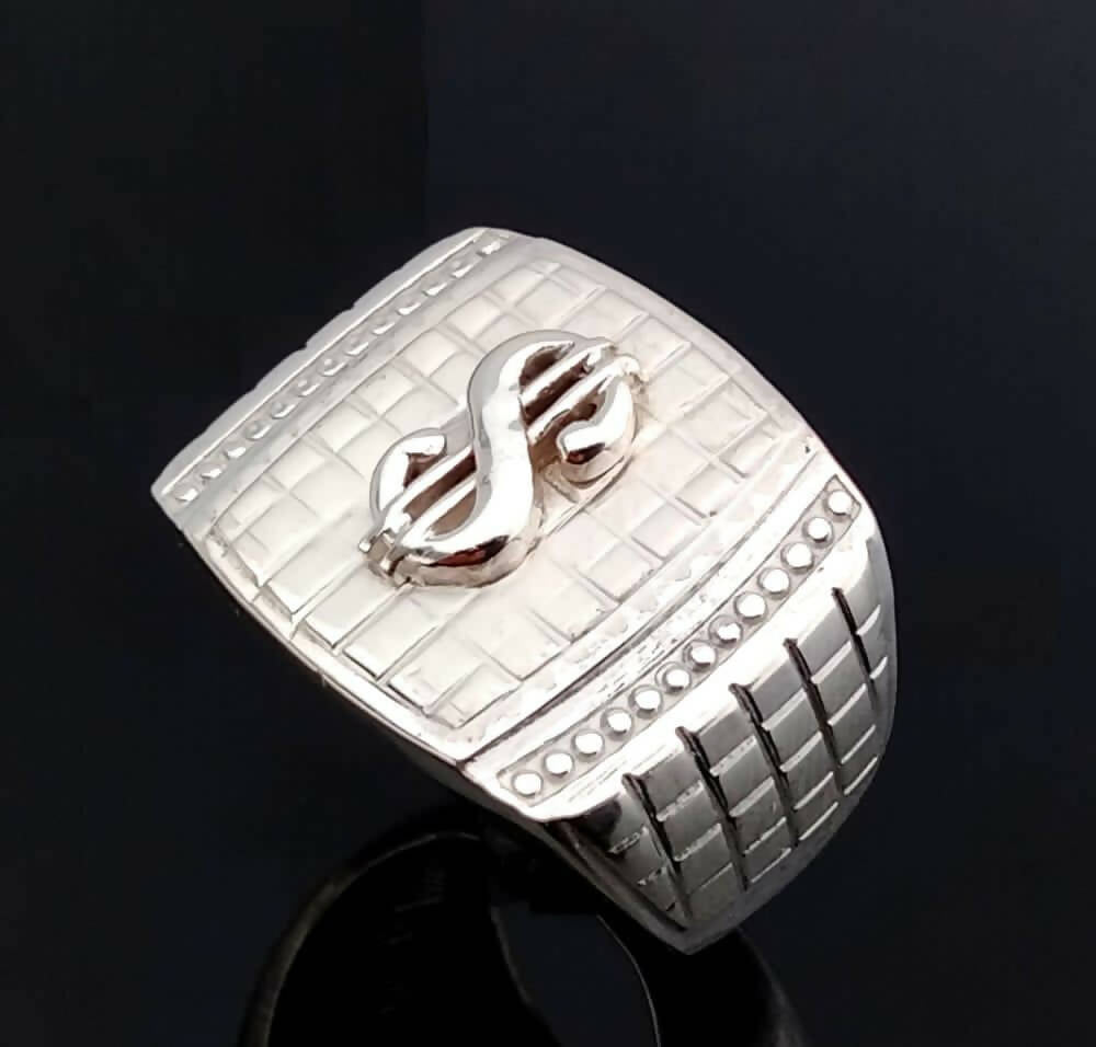 925 Silver Bahubali Ring