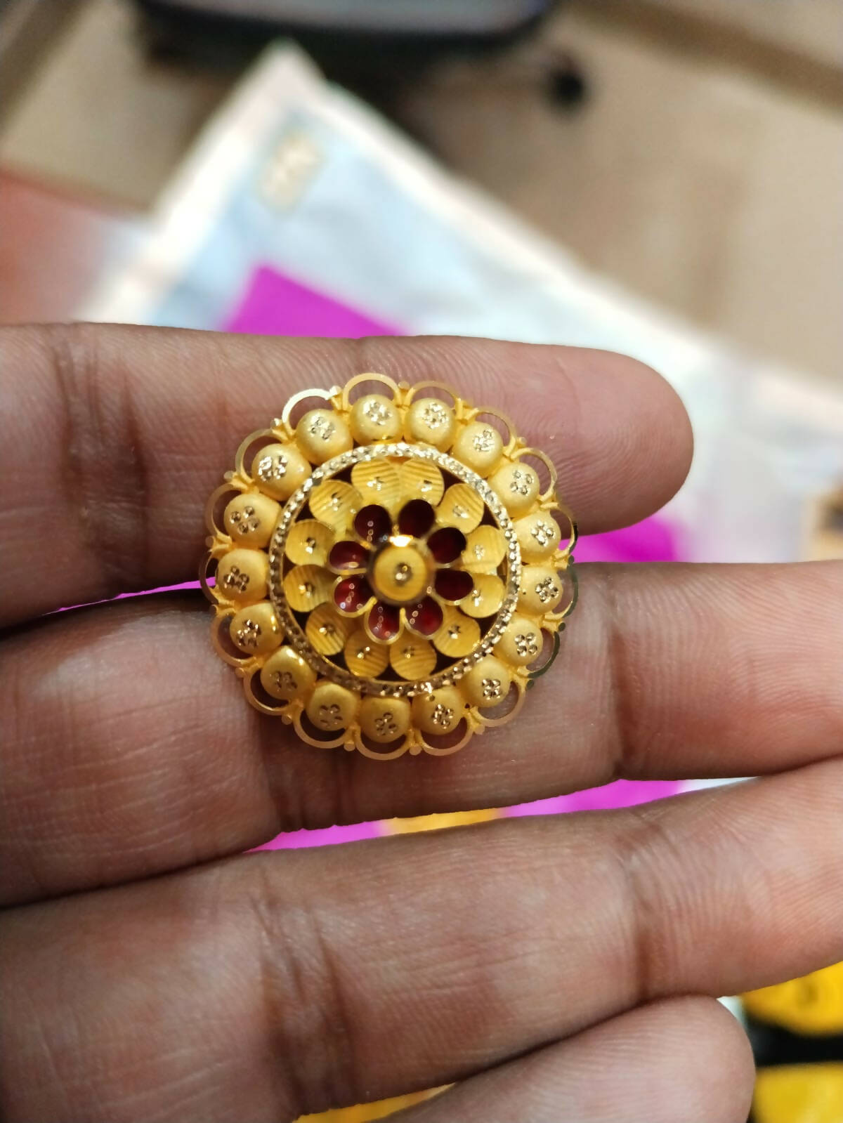 Beautiful Jodha Akbar Style Ring for Women : Amazon.in: Fashion