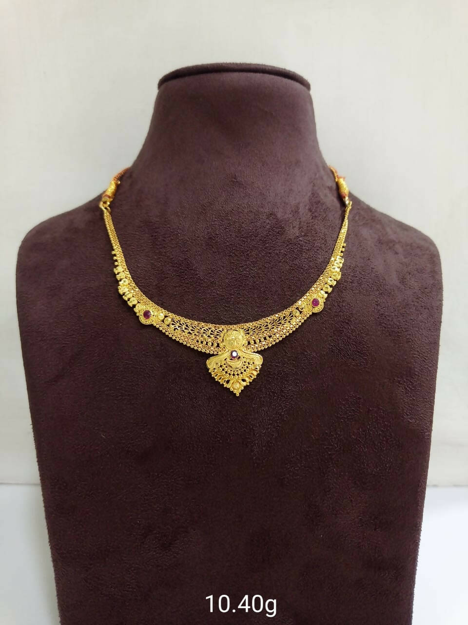 Gold Necklace Sarafa Bazar India