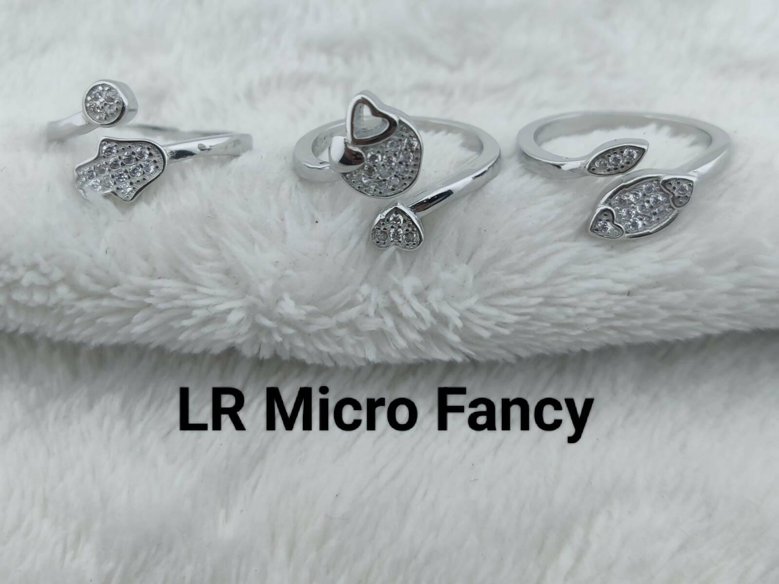 925 Silver Ladies Micro Ring Sarafa Bazar India