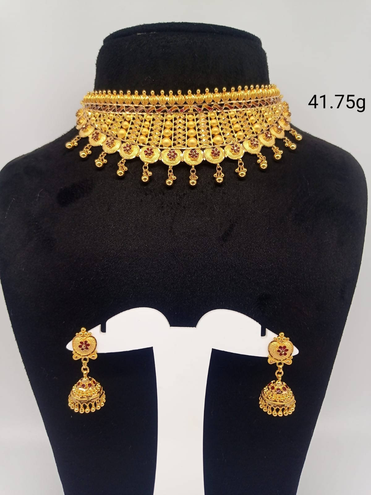 Gold Choker Sarafa Bazar India