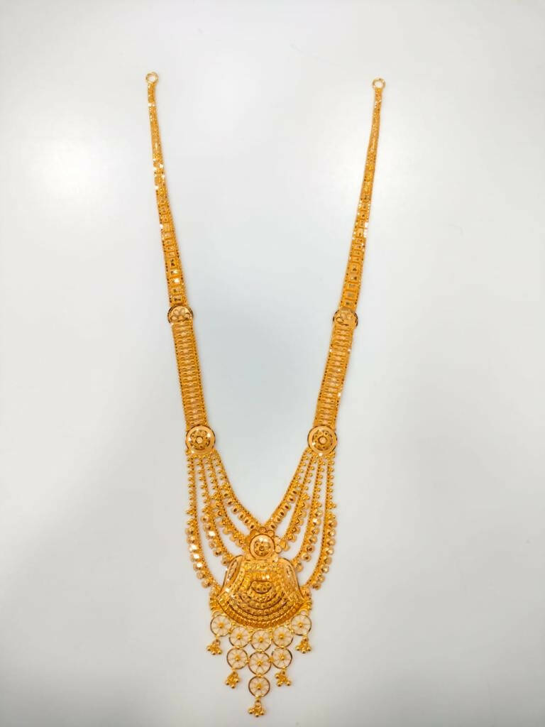 Gold Long Set Sarafa Bazar India