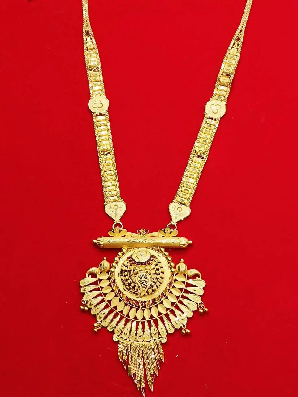 Gold Long Set Sarafa Bazar India