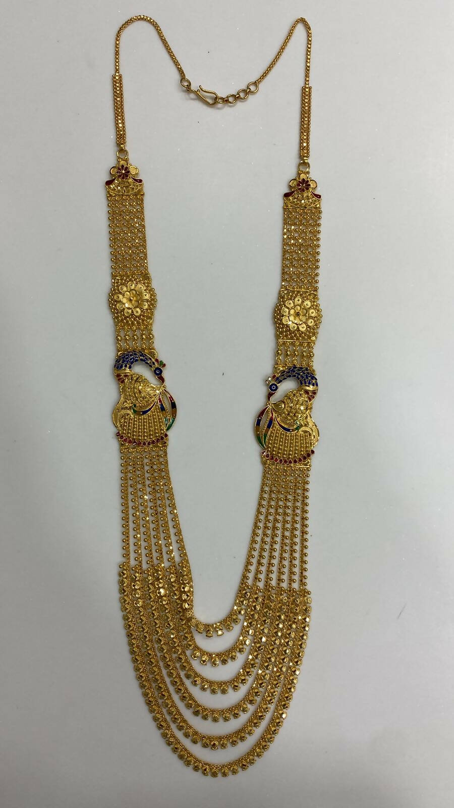 Gold Long Set Sarafa Bazar India