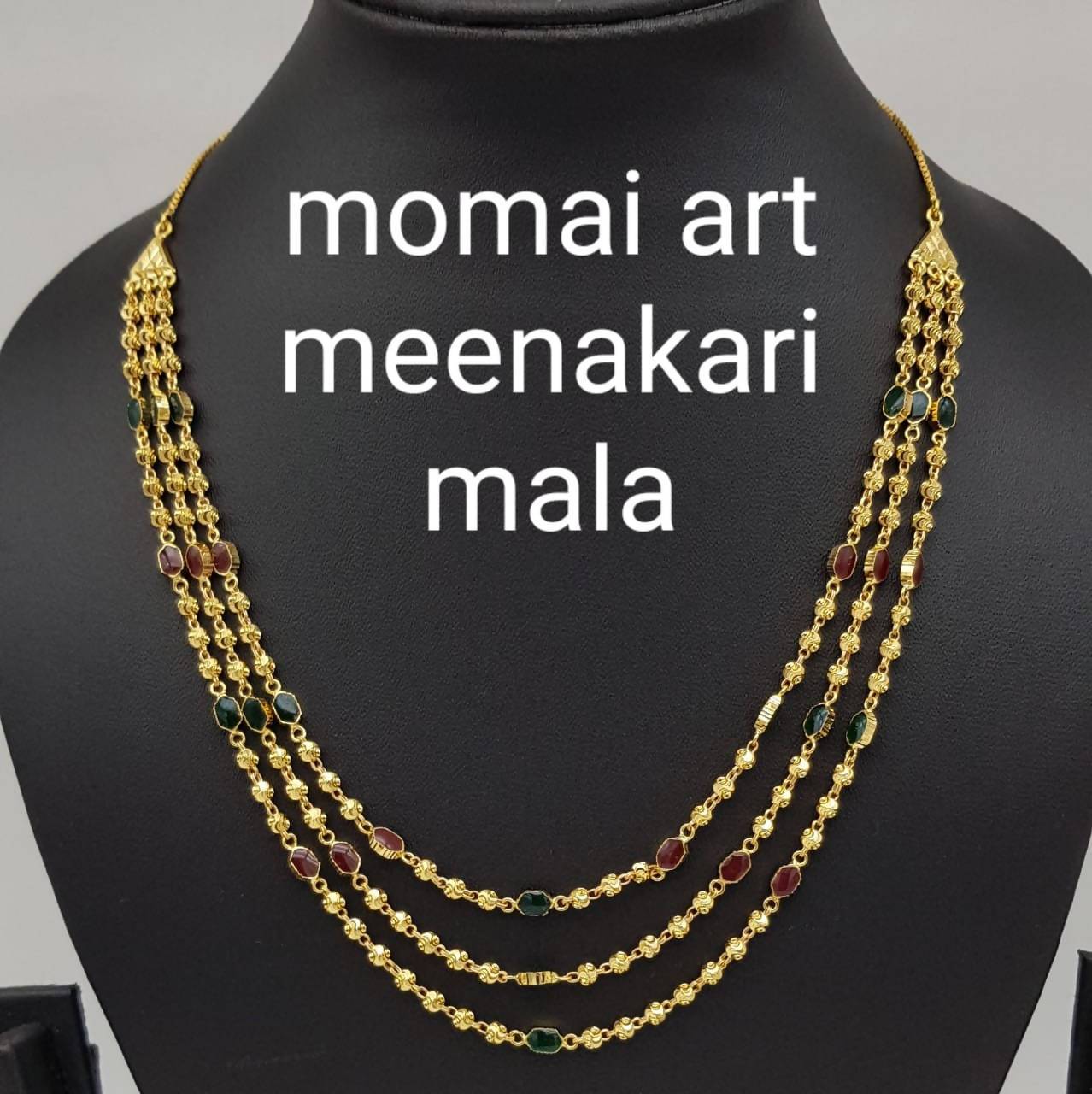 CNC Beads Meenakari Mala Sarafa Bazar