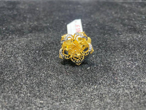 Flower Plain Casting Ladies Ring Sarafa Bazar