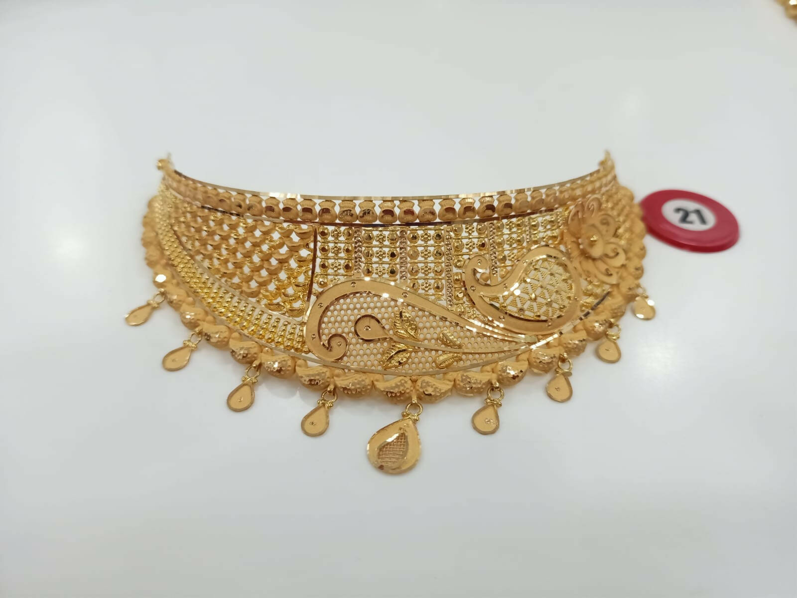 Gold Choker Sarafa Bazar India