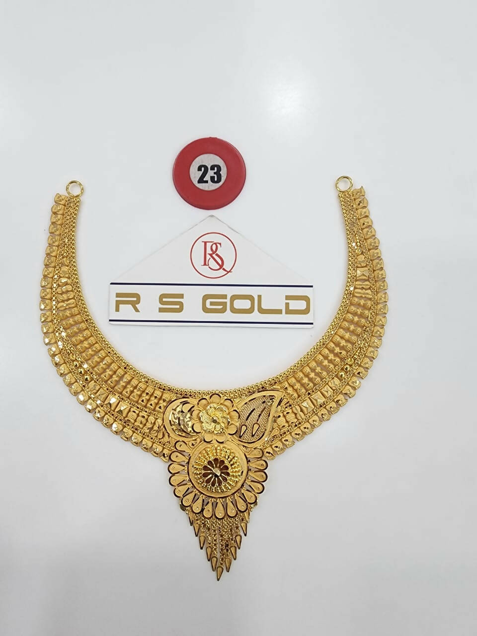 Gold Necklace Sarafa Bazar India