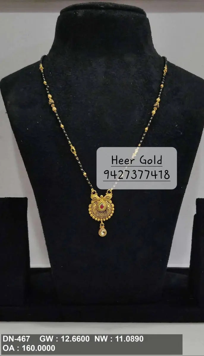 Antique Mangalsutra Sarafa Bazar India