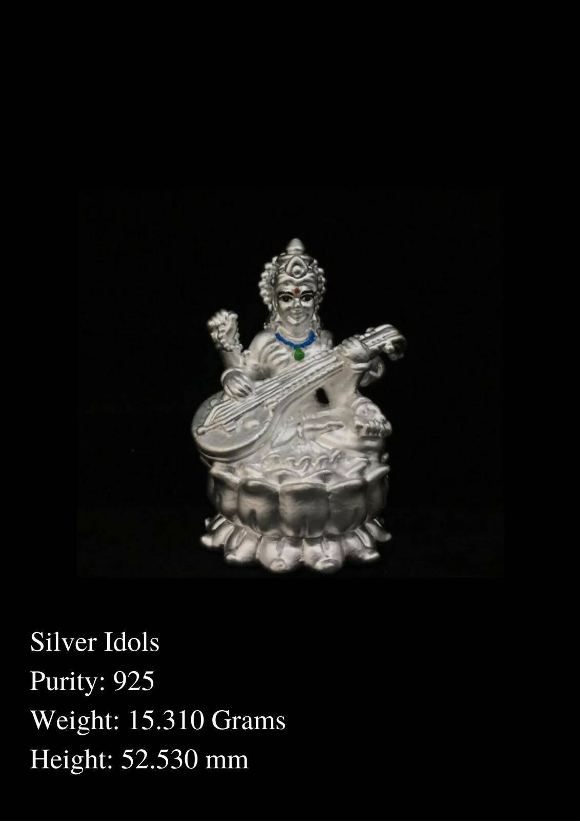 925 Silver Idols Sarafa Bazar India