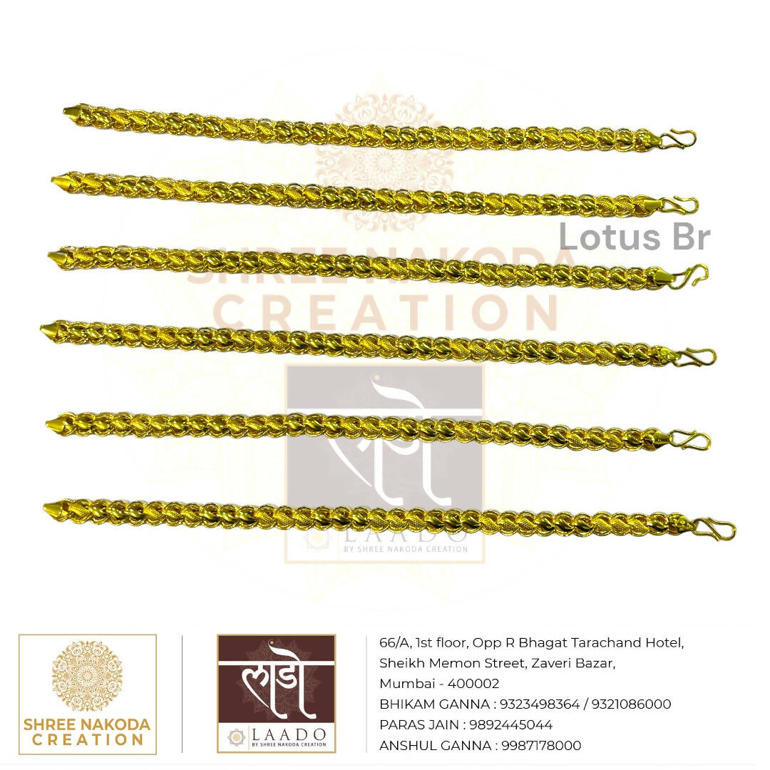Lotus Bracelet Sarafa Bazar India