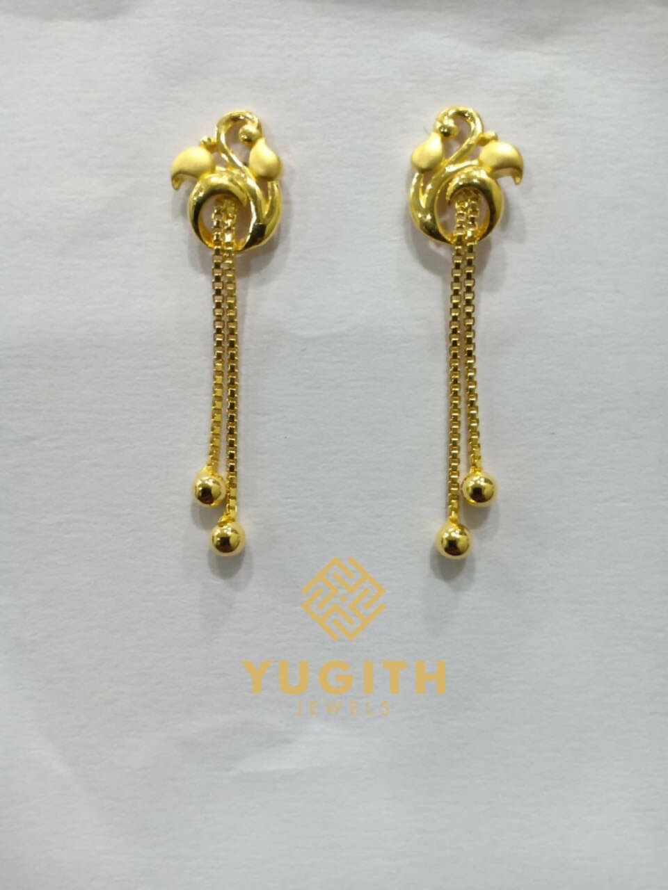 Golden Hanging Tops at Rs 2500/pair in Amritsar | ID: 2852757653248