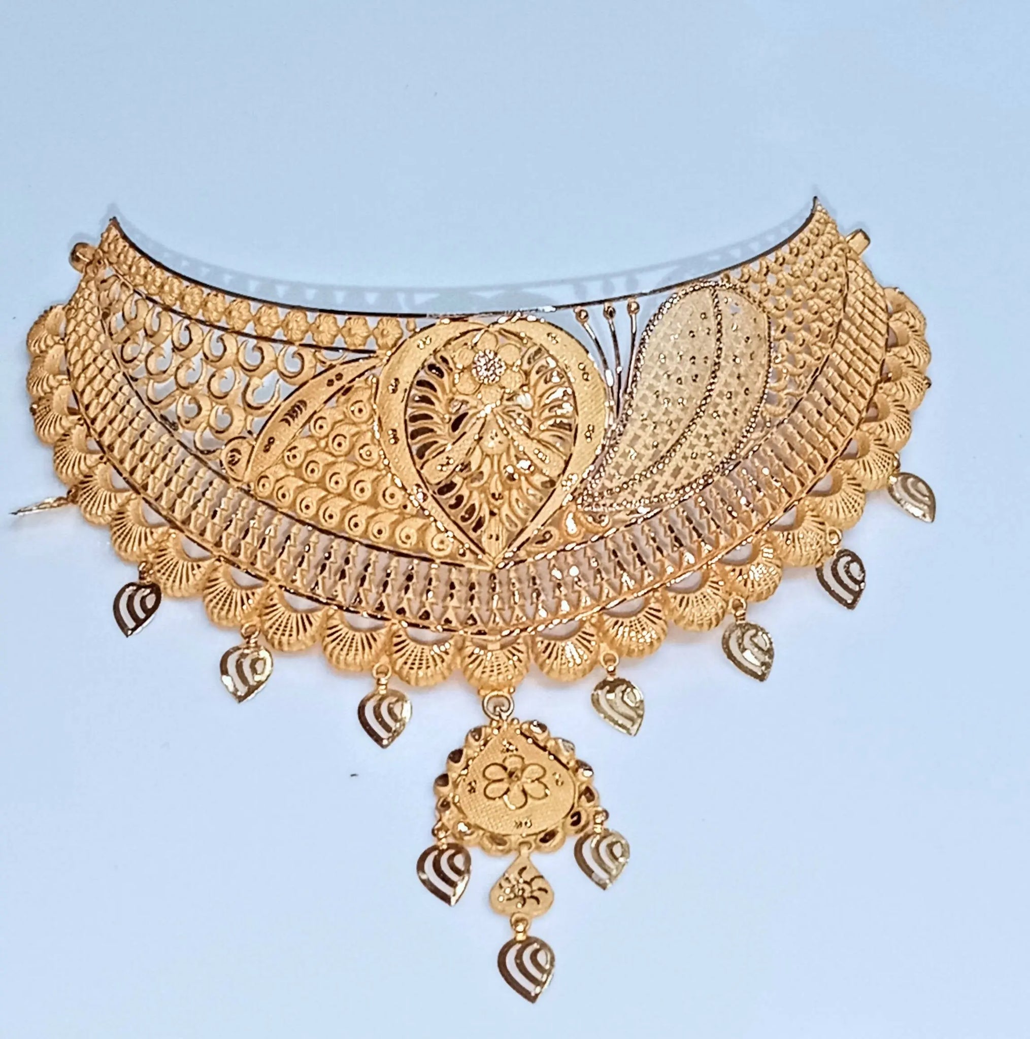 Gold Choker Sarafa Bazar India