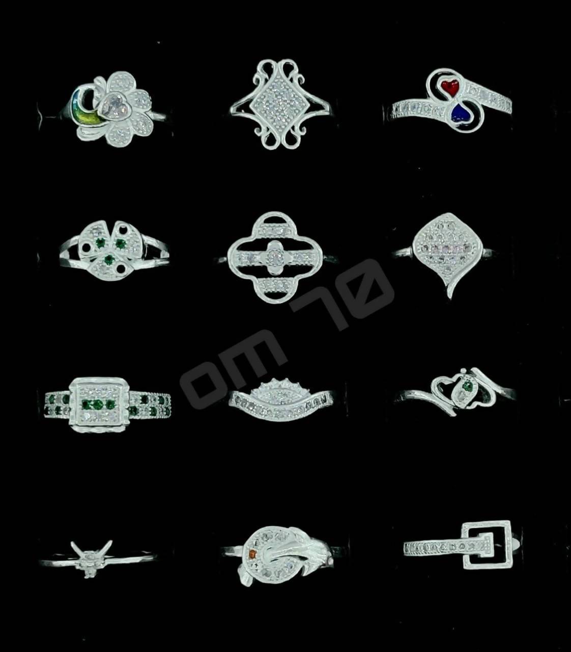 Silver Micro Rings Sarafa Bazar