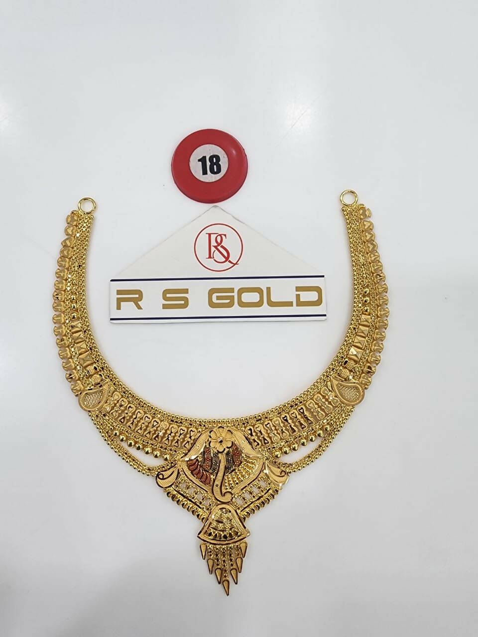 Gold Necklace Sarafa Bazar India