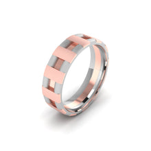 Platinum Gold Couple Bands