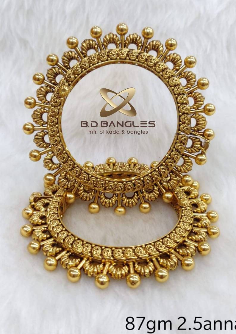 Antique Gold Bangles Sarafa Bazar