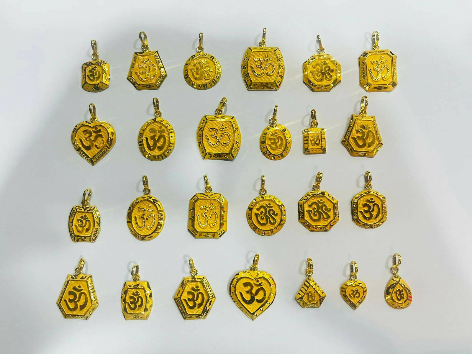 Gold Pendants Sarafa Bazar India