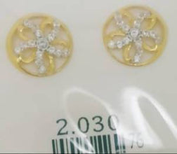 Lite weight cz casting baby tops Sarafa Bazar