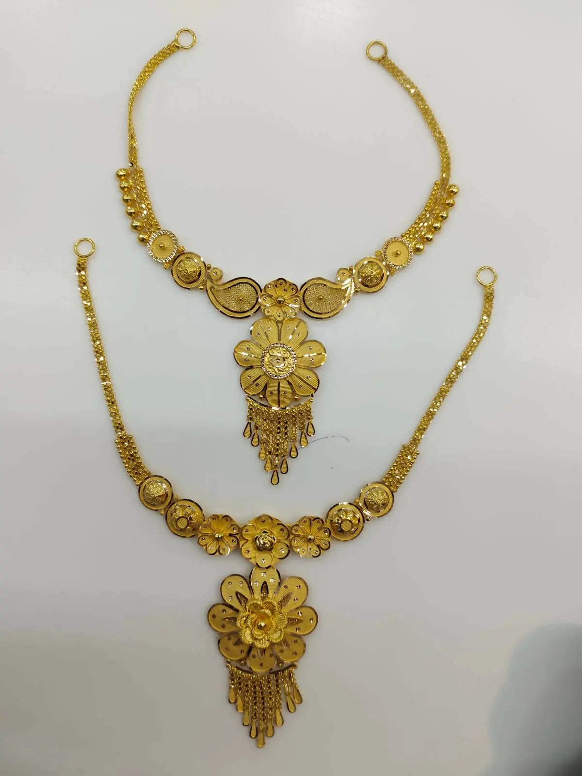 Gold Necklace Sarafa Bazar India