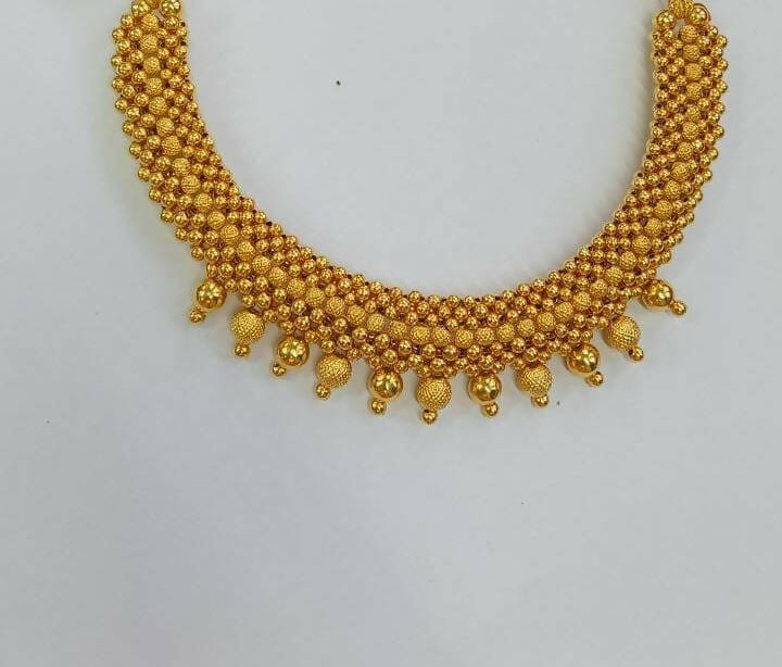 Light Weight Ghalsari Necklace Sarafa Bazar India