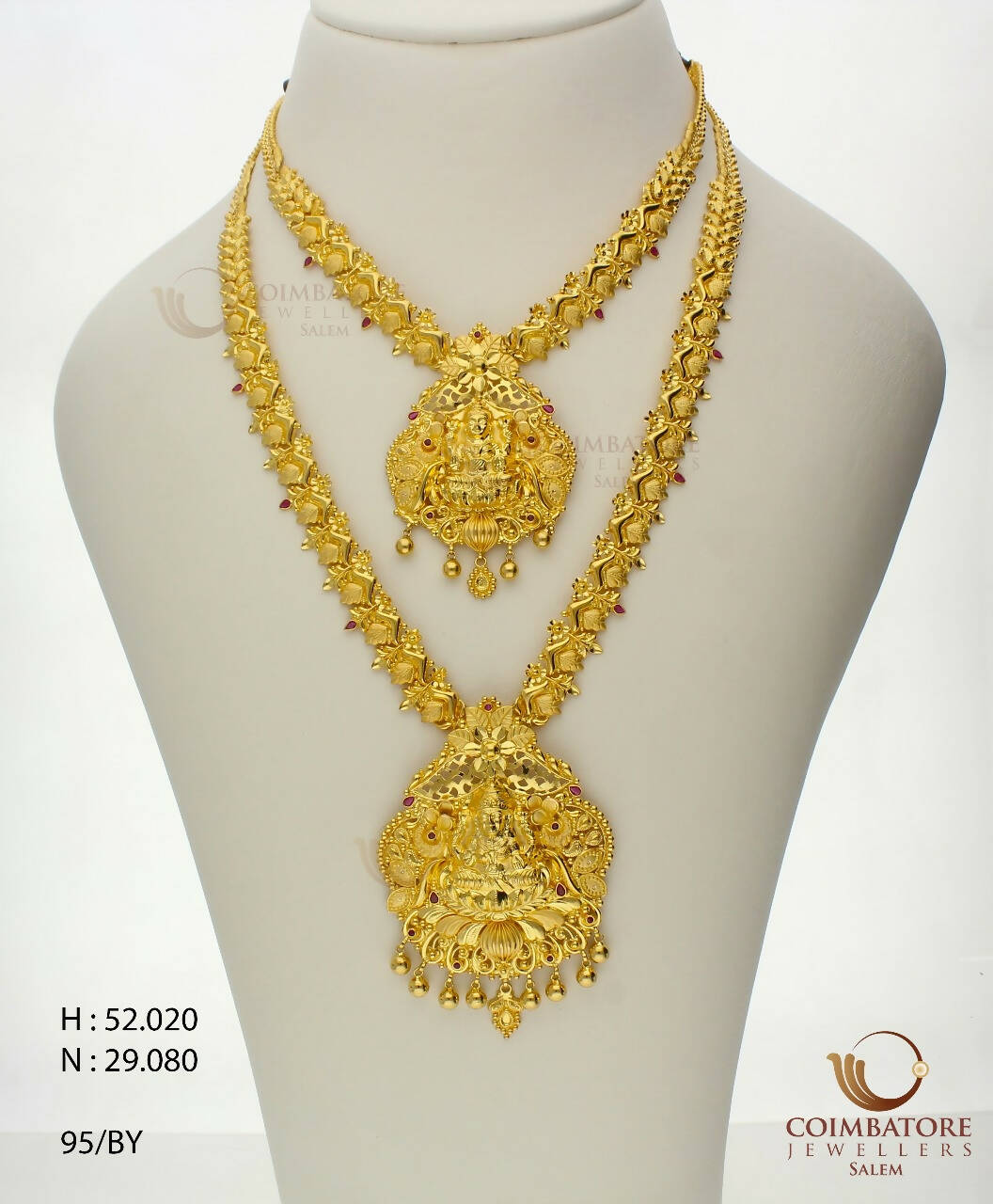 Gold Necklace & Long Set Sarafa Bazar India