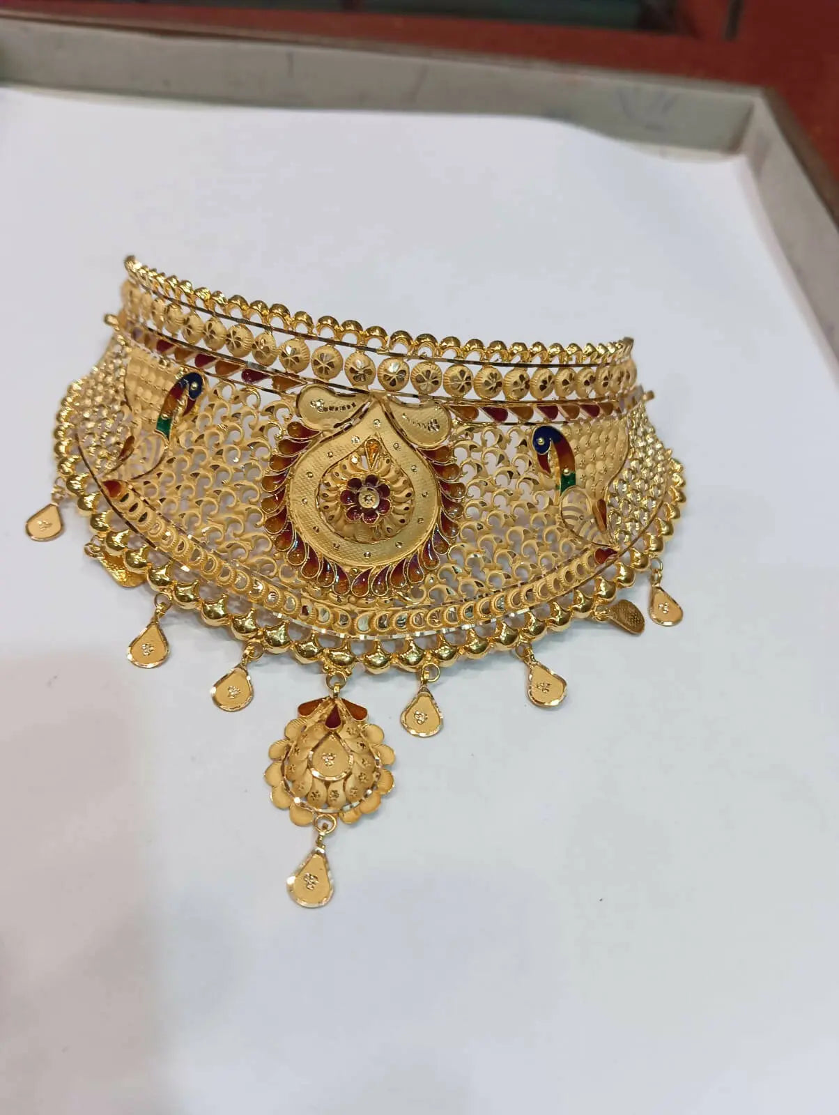 Gold Choker Sarafa Bazar India