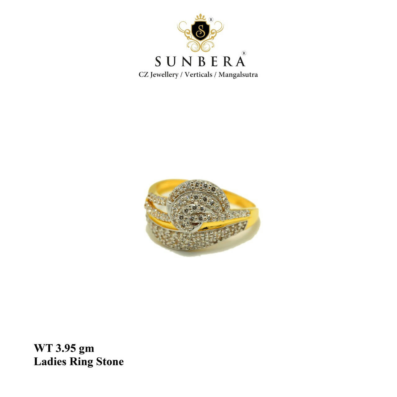 Ladies Stone Ring Sarafa Bazar India