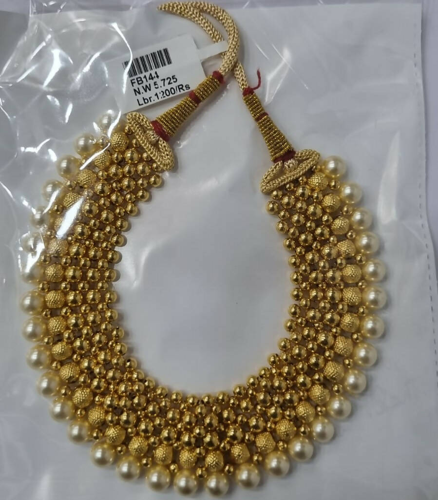 Light Weight Ghalsari Necklace Sarafa Bazar India