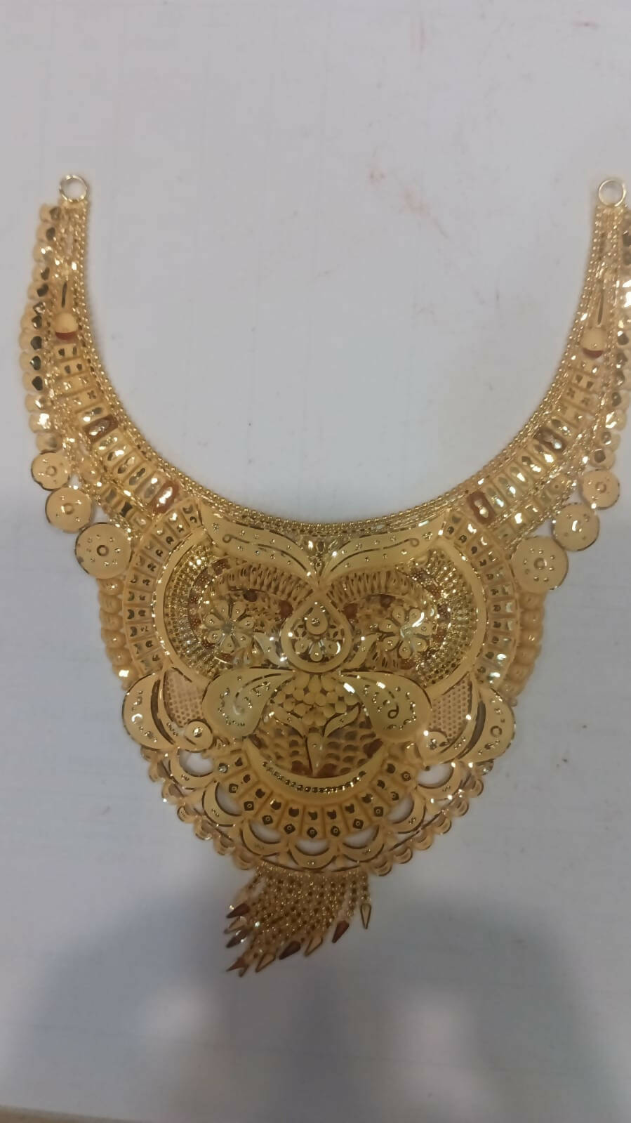 Gold Necklace Sarafa Bazar India